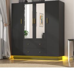 Large Armoire-less than a year old BF, PF, SF HOME