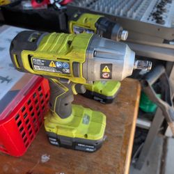 Ryobi 1/2 Inch Impact And 1/4 Inch Driver And Drill