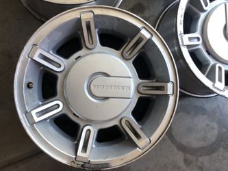 17” OEM Hummer wheels