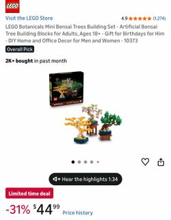 LEGO Botanicals Mini Bonsai Tree