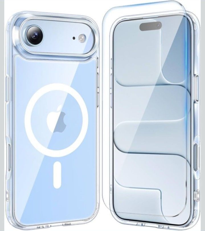 iPhone Air Case Clear with Screen Protector