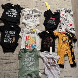 Brand new baby clothes