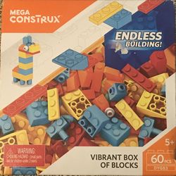 Mega Construx Vibrant Box Of Blocks