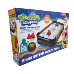 Air Hockey SpongeBob Bikini Bottom Table, Air Powered Surface
