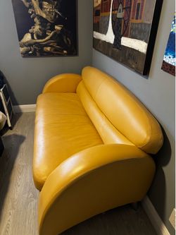 American Leather Studio Couch