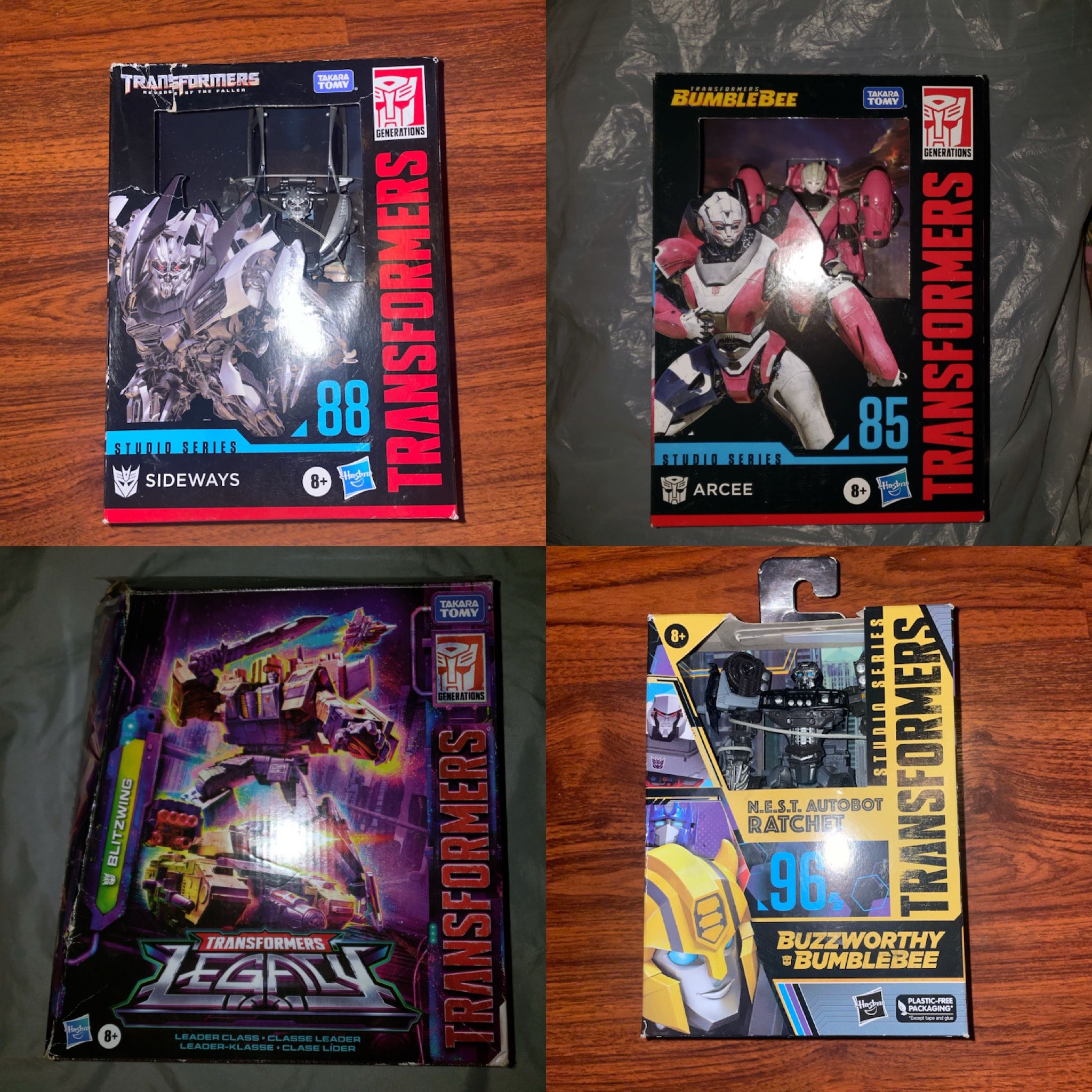 Transformers 4 Pack Bundle