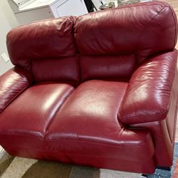 Real Leather Sofa