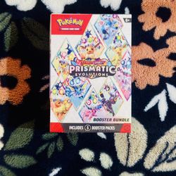 Pokemon Prismatic Evolutions Booster Bundle 