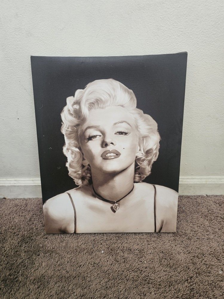 Marylin Monroe Camvas Wall Art