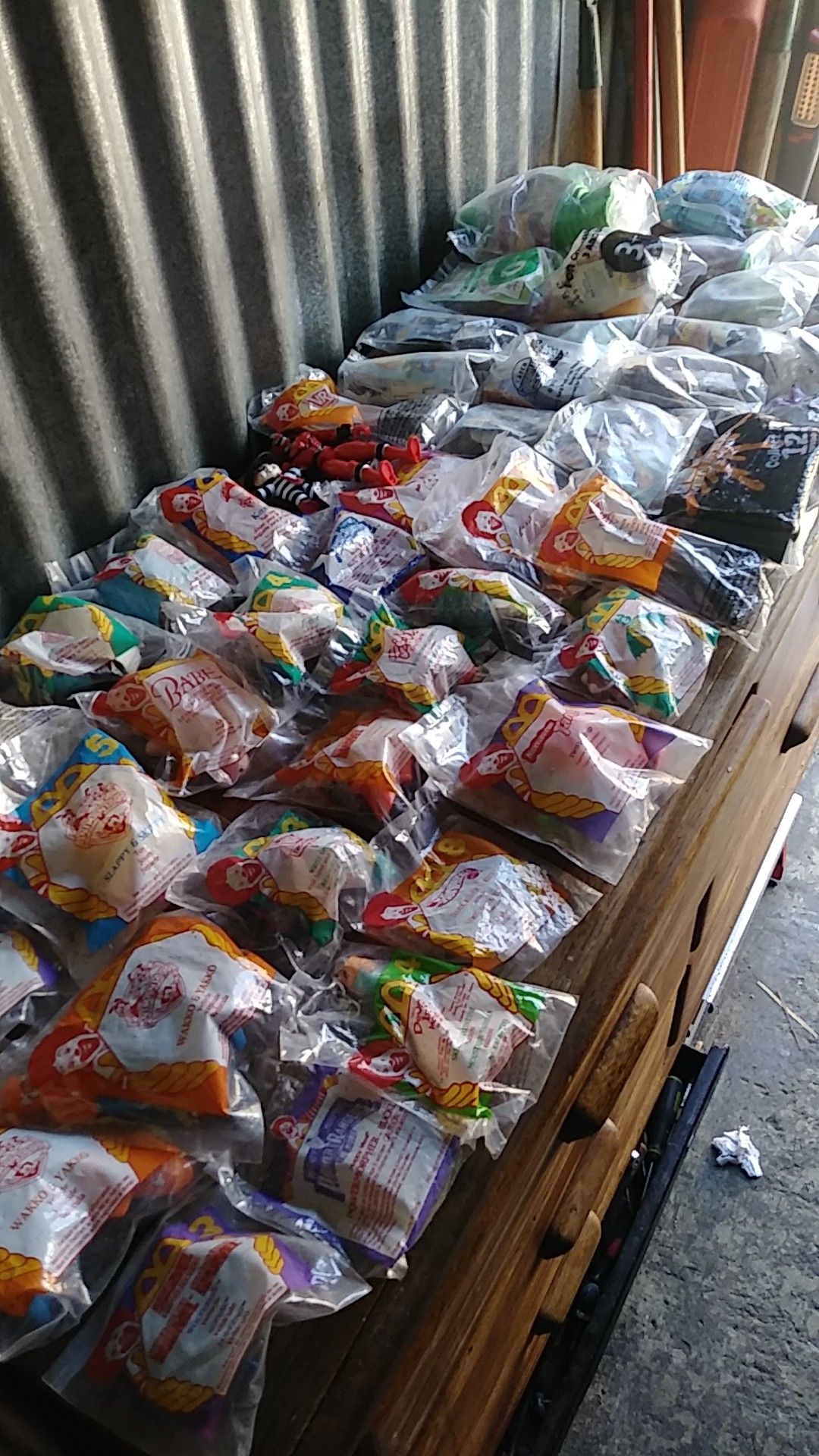 90's sealed happy meal and kids meal toys