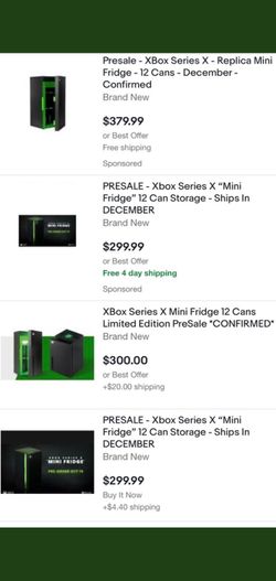 Xbox Series X Mini Fridge - Official Preorder Only Available At Target for  Sale in Newburgh, NY - OfferUp