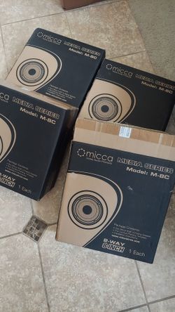 Micca M-8C 8-Inch In-Ceiling Speakers