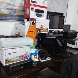 Lots Of Printers & Monitors