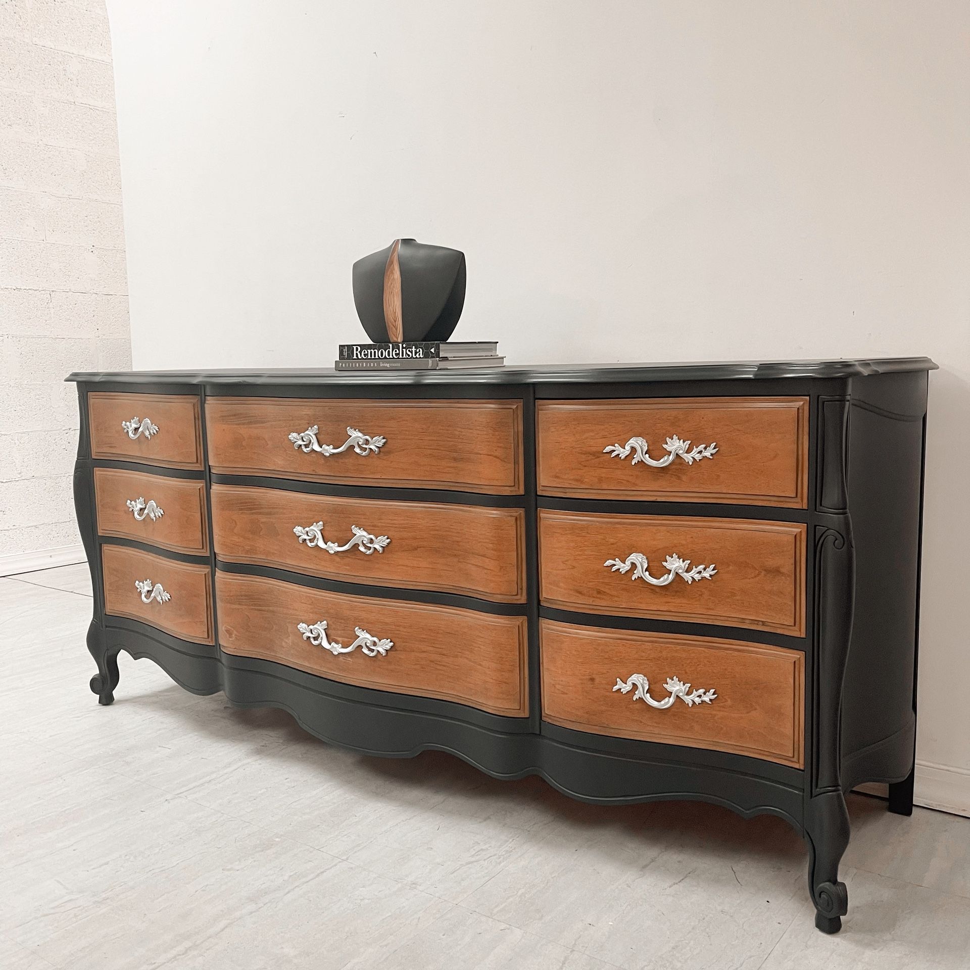 French Provincial Wooden Dresser 