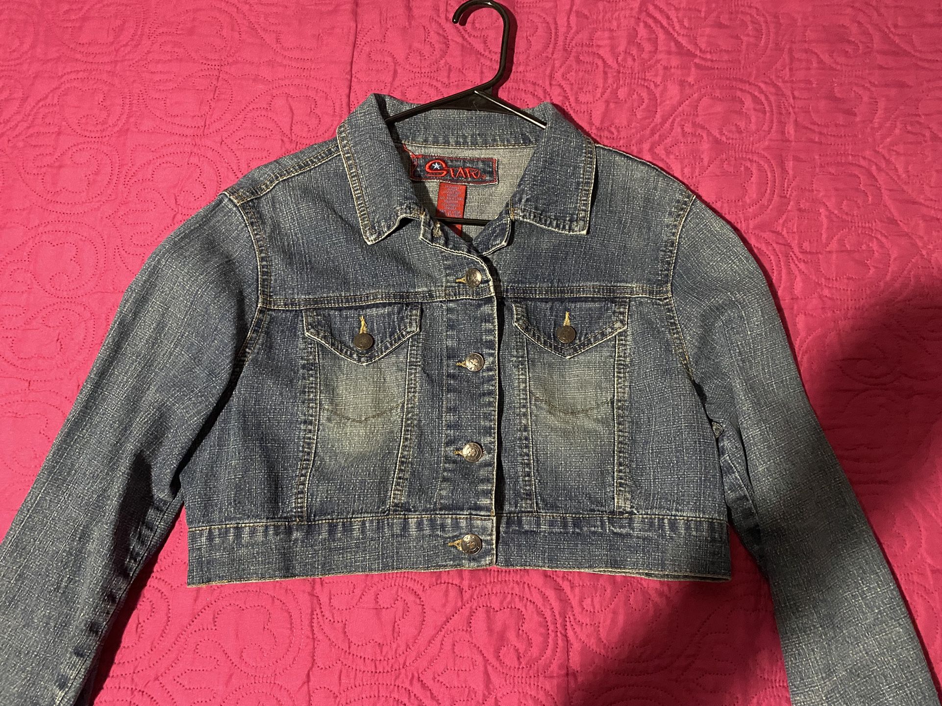 Women’s Cropped Denim Jacket
