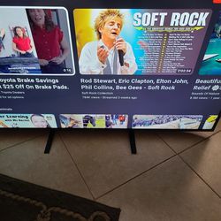 65" Sony Bravia Google Smart TV.  Only 2.5 Years In Excellent Condition With Remote.  Netflix, Disney, YouTube  Amazon  etc.