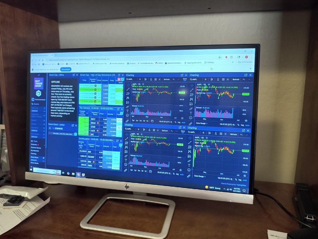 27" HP Monitor ( Like New) with HDMI Cable