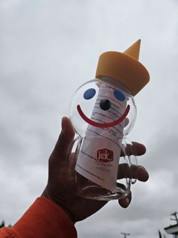 JACK IN THE BOX GLASS SIPPER NEW IN BOX