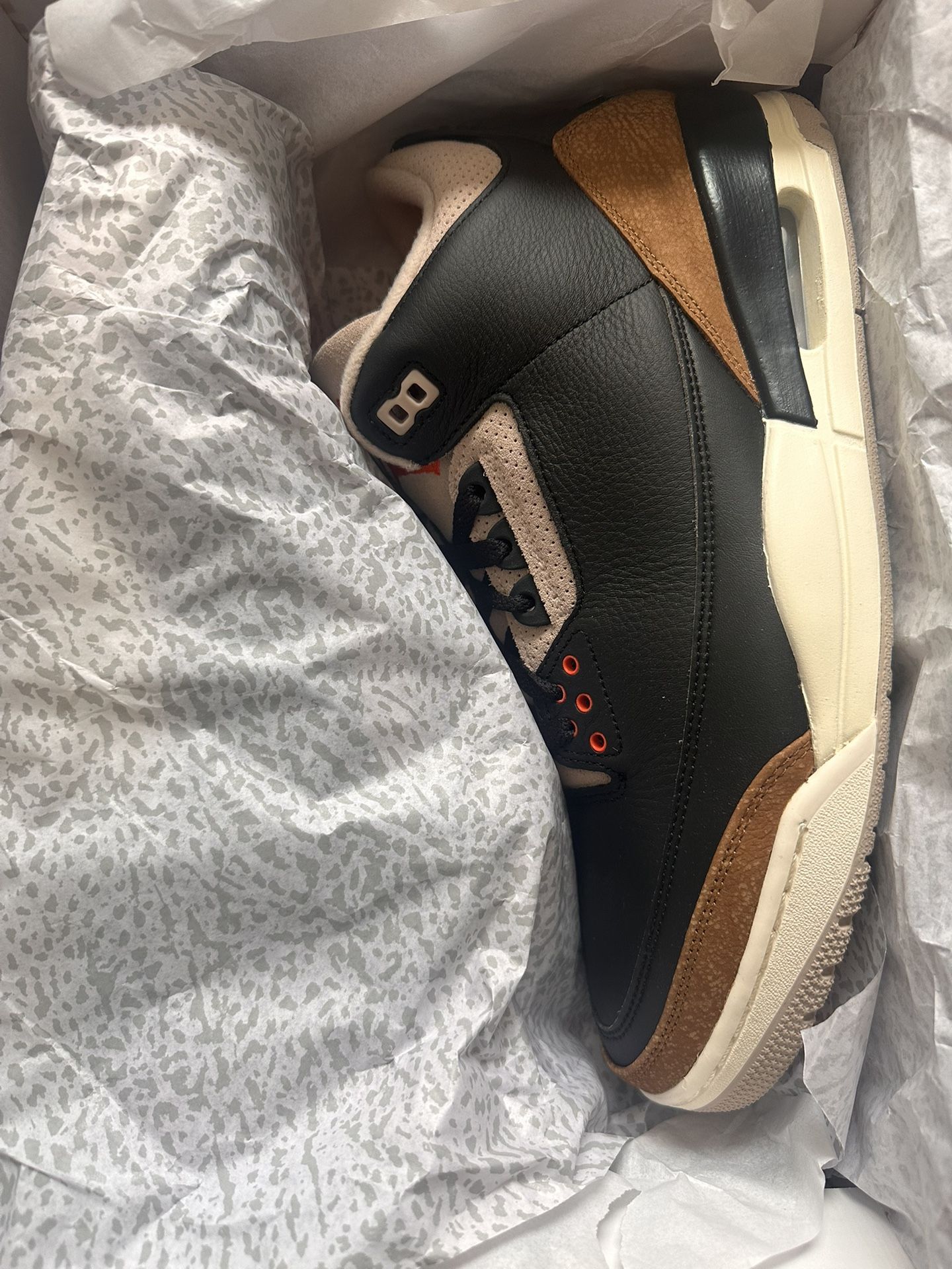 Jordan 3 “Desert Elephant” (Men’s 12). New in box.