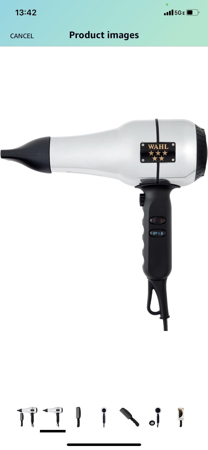 WAHL 5 Star Barber Dryer Wahl 5 Star Barber Dryer 2200w – Salon