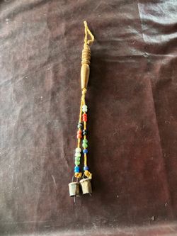 Rustic Iron Bells Chimes Mobile String Decoration;