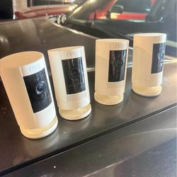 Ring Security Cameras (4 available) only cameras