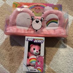 Pink Care Bear Make Up Headband And Micro Pink Carebear