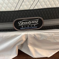 King Beautyrest Memory Foam Mattress W/ Adjustable Frame