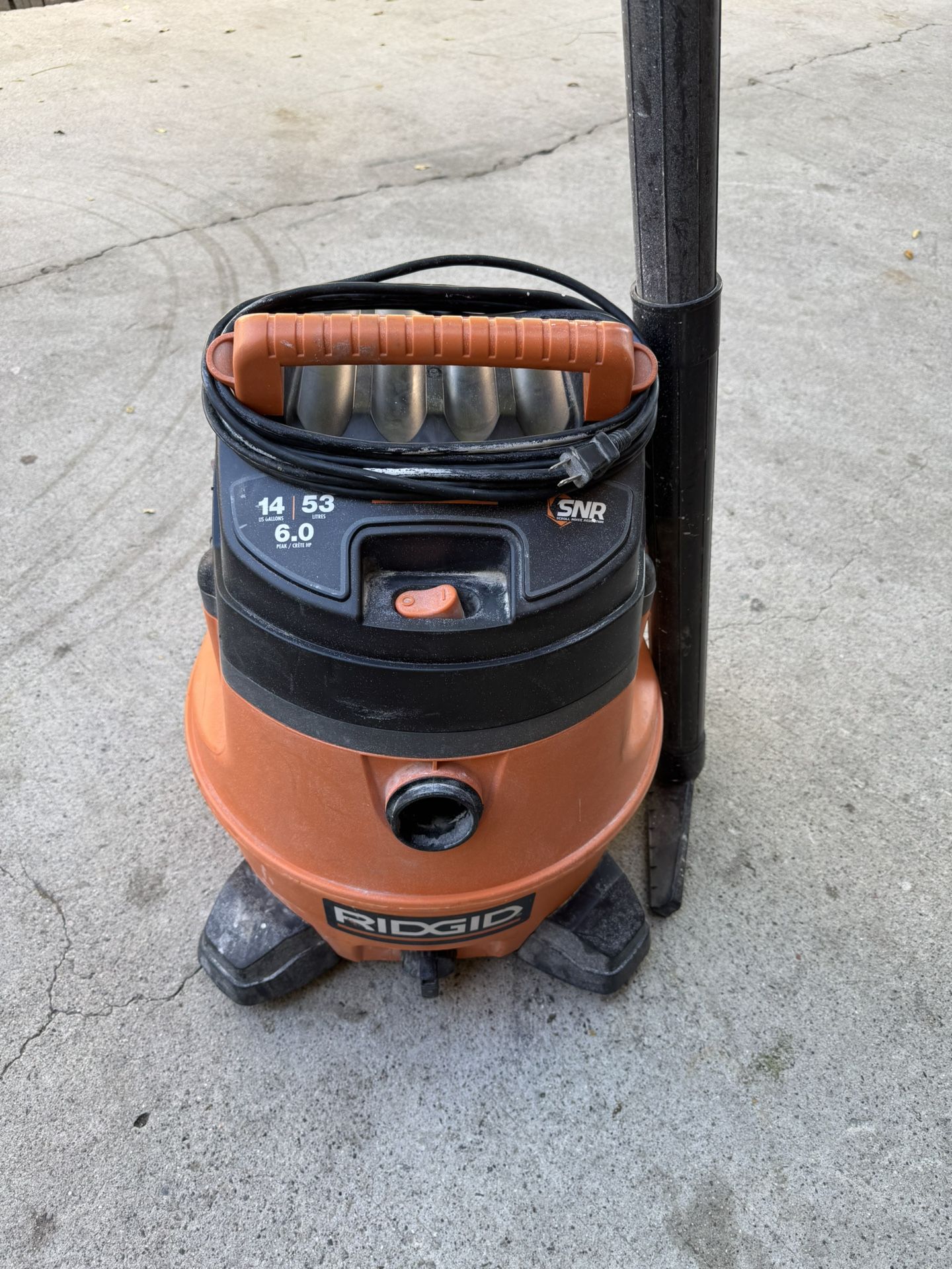 Ridgid Vaccum