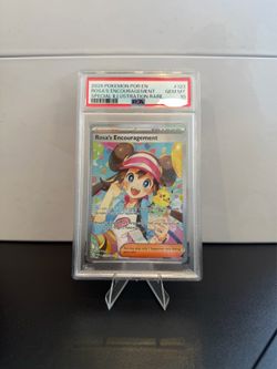 Pokemon Rosas Encouragement PSA 10