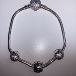 Pandora Bracelet & Charms