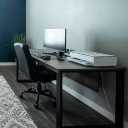 Office Desk And Rolling Chair