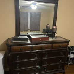 Dresser And Nightstand- Solid Wood