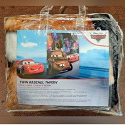 DISNEY PIXAR CARS TWIN SIZE BLANKET 