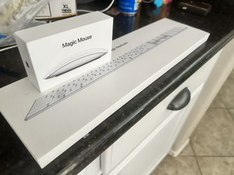 Apple Mouse And Apple Key Board 