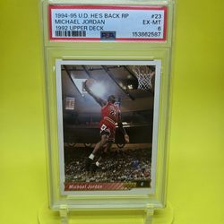 GRADED🔥🔥1992-93 Upper Deck🏀Michael Jordan #23🔥🔥