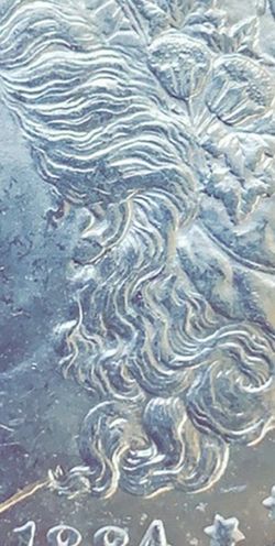 1884 - O  Morgan Dollar 