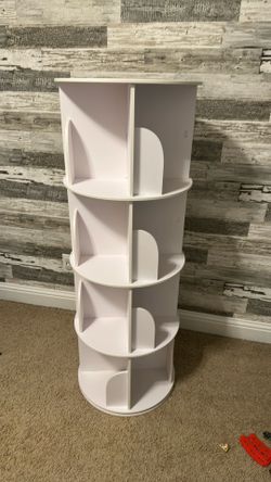 4 tier a rotating kids bookshelf