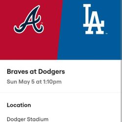 Braves Vs Dodgers Tickets 