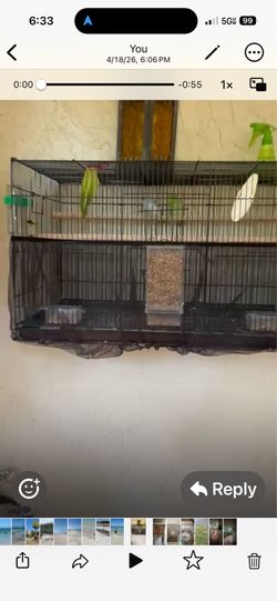 Cage for sale.