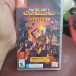 NINTENDO SWITCH MINECRAFT DUNGEONS HERO EDITION 