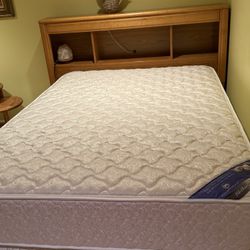 ★★★★★  Natural Wood Solid Oak 5-piece Full Size Bedroom Set - $ 690