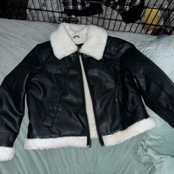 Levi's Women's Faux Rancher Aviator Jacket XL