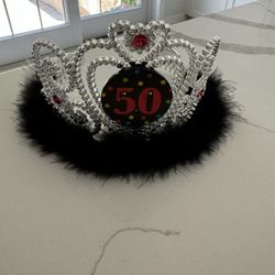 50 Th. Birthday Tiara 