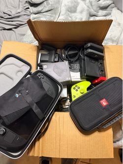 Box of electronics