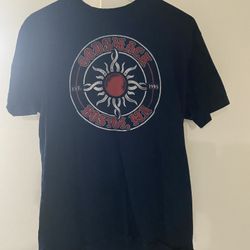 Godsmack "1995 Boston" Dark Blue T-Shirt. Men's Medium