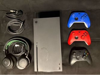 Xbox series x 1TB bundle