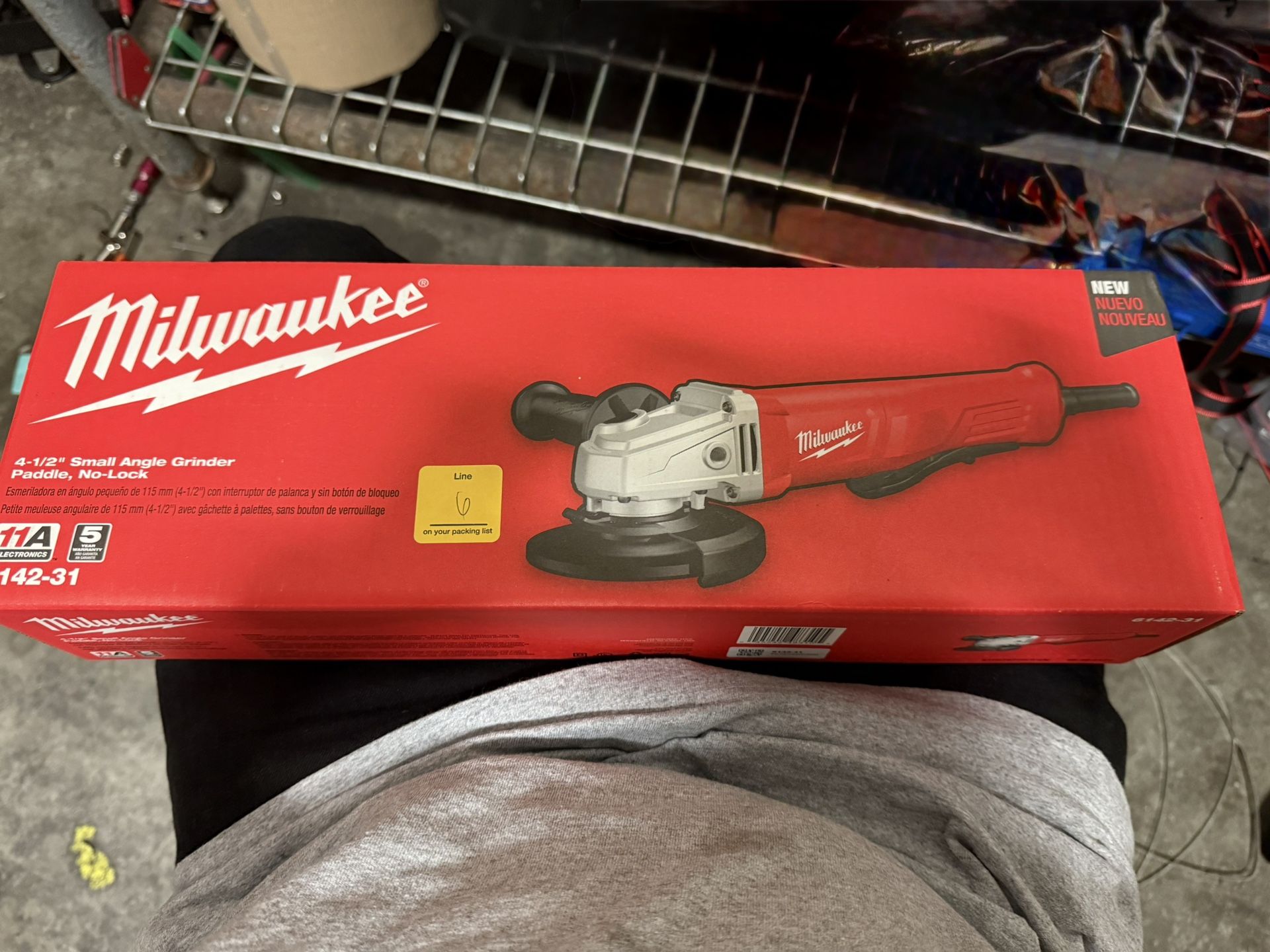 Milwaukee Angle Grinder