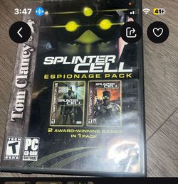 Tom Clancy splinter cell espionage pack