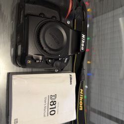 Nikon D810 Digital Camera with Accessories 